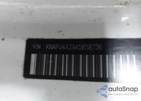 2010 Kia Forte Ex z USA, uszkodzony, nr VIN KNAFU4A29A5858736